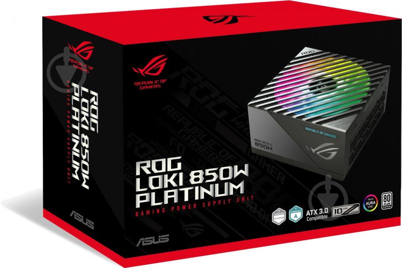 Блок живлення Asus ROG-LOKI-750P-SFX-L-GAMING 90YE00N4-B0NA00 750 Вт - фото 13