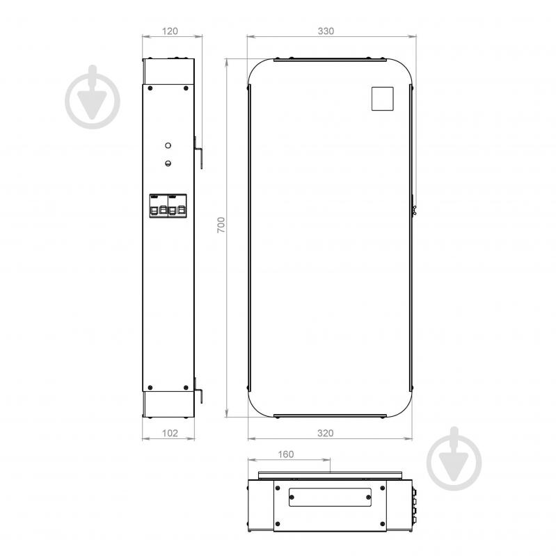 Стабілізатор напруги Volter СНЗСО Smart-14 (м) - фото 3