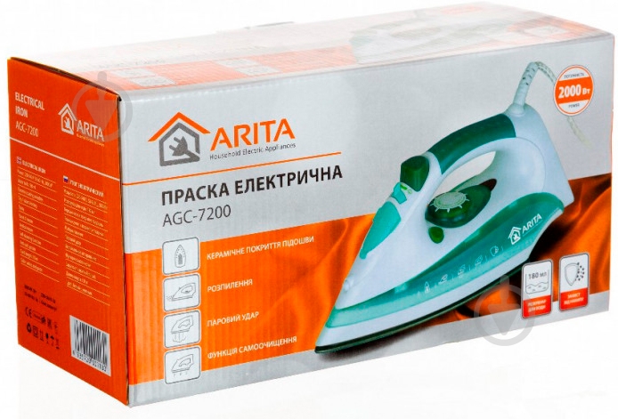 Утюг ARITA AGC-7200 - фото 7 Утюг ARITA AGC-7200 - фото 7