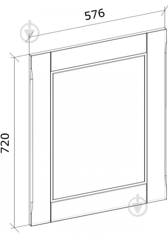 Боковина 720x576 МС Амелі кашемір/Грейд - фото 2 Боковина 720x576 МС Амелі кашемір/Грейд - фото 2