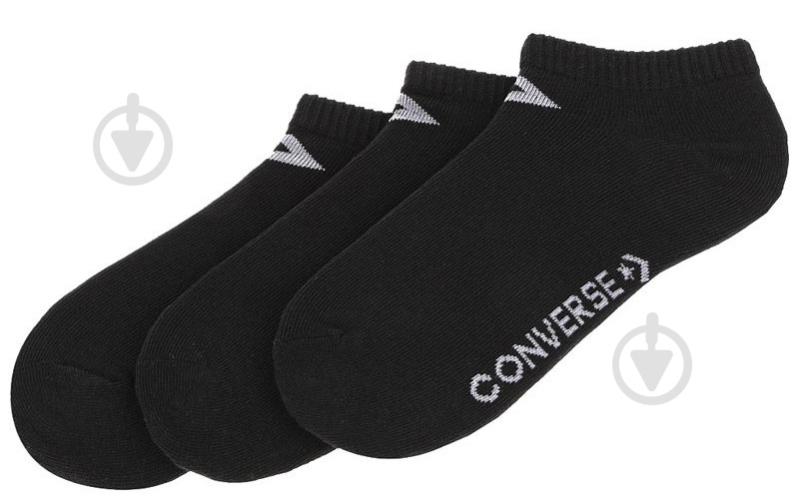 Носки Converse E751B-3009 р.35-38 черный 3 шт. - фото 1