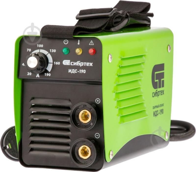 Инвертор сварочный СИБРТЕХ ИДС-190 - фото 2