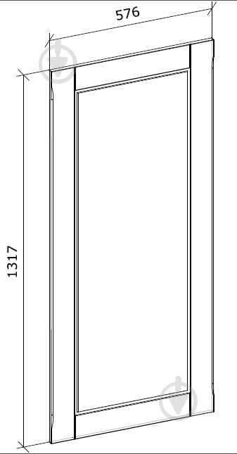 Боковина 1317x576 МС Амелі кашемір/Грейд - фото 2 Боковина 1317x576 МС Амелі кашемір/Грейд - фото 2