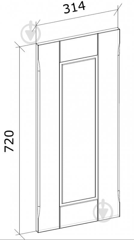 Боковина 720x314 МС Амели кашемир/Грейд - фото 2