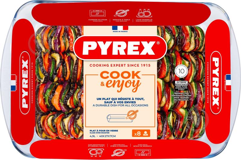 Форма Pyrex 40х27х7 см (240B000/8046) - фото 3