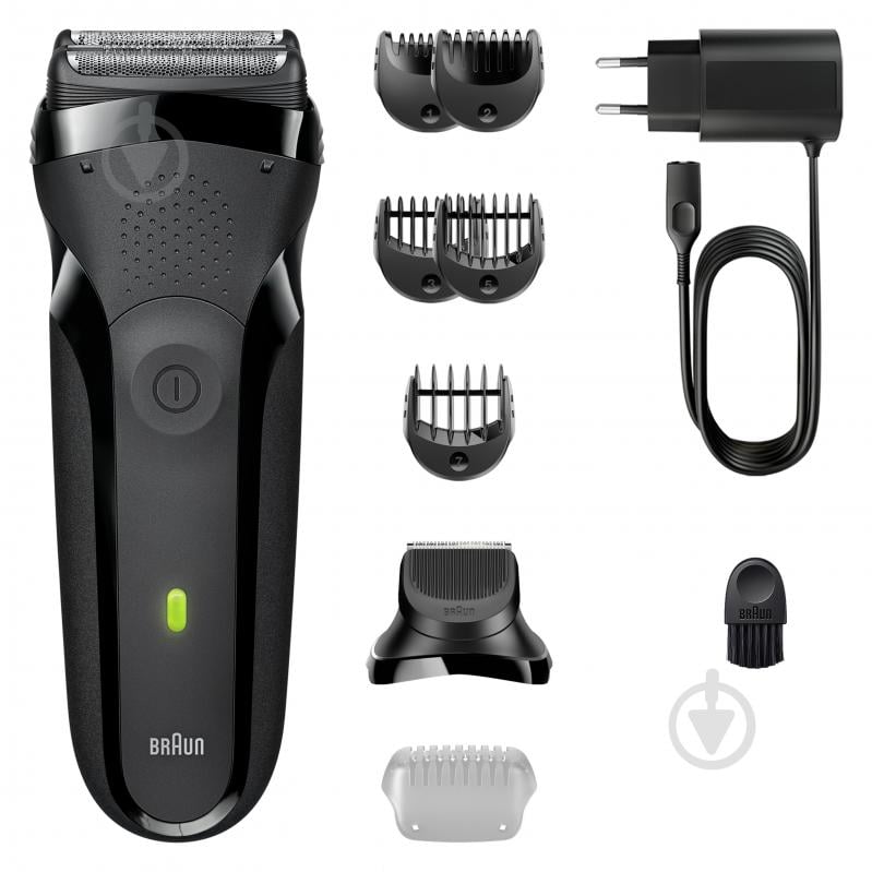 Електробритва Braun Series 3 300BT чорна - фото 1