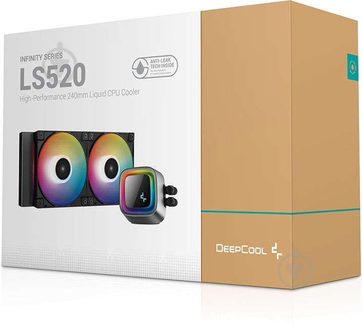 Система водного охлаждения Deepcool LS520 (R-LS520-BKAMNT-G-1) - фото 3