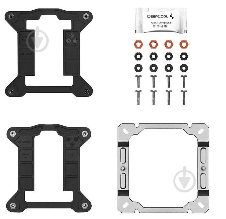 Процессорный кулер Deepcool AG400 (R-AG400-BKNNMN-G-1) - фото 3