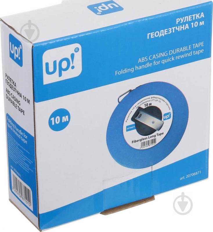 Рулетка UP! (Underprice) геодезична фібергласова LFT-UP-10 10  м x 10  мм - фото 4