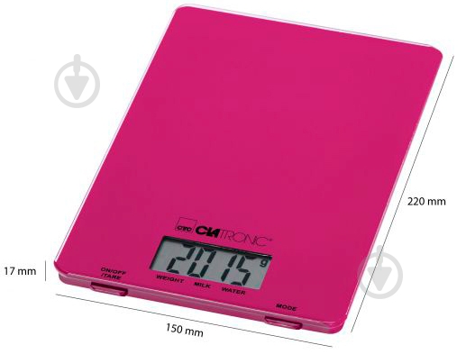 Весы Clatronic KW 3626 Blackberry - фото 4