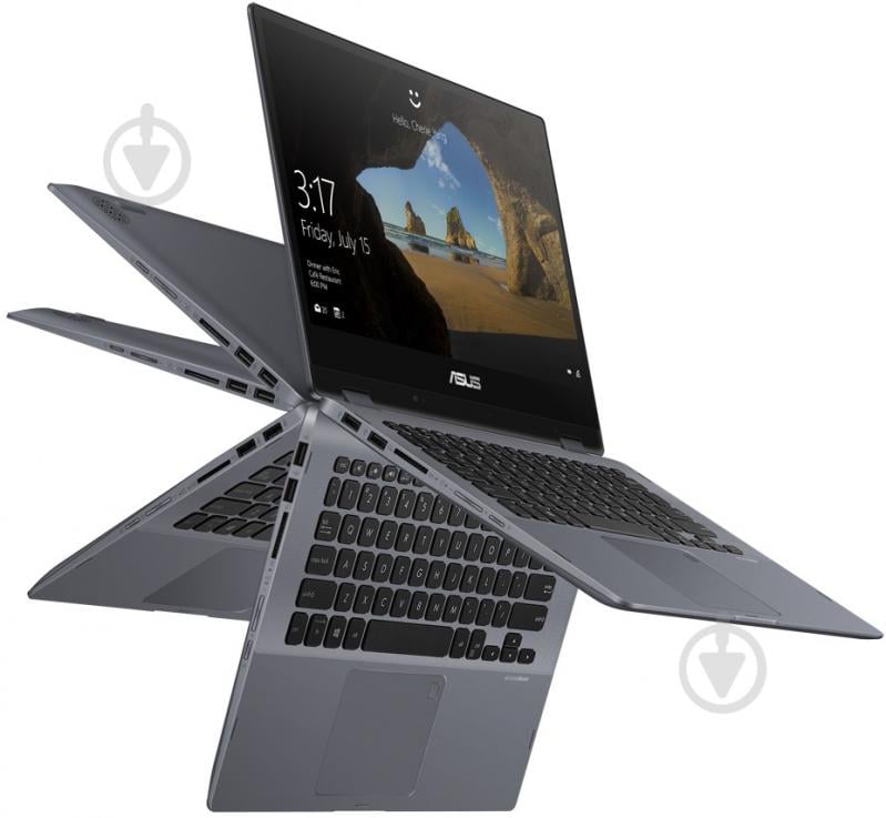 Ноутбук Asus VivoBook Flip TP412FA-EC495T 14" (90NB0N31-M000W0) star grey - фото 12