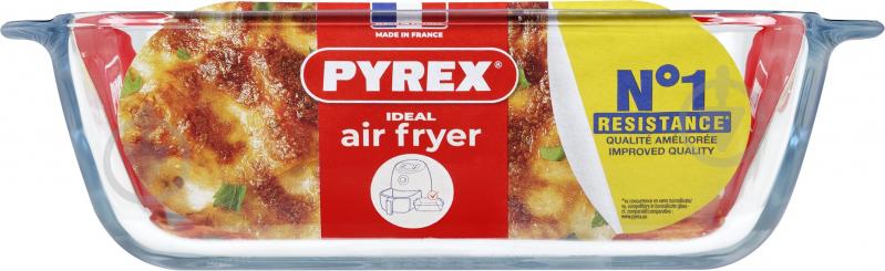 Форма Pyrex AIRFRYER прям. 23х15х6 см (1.2л) (215B100/7948) - фото 3 Форма Pyrex AIRFRYER прям. 23х15х6 см (1.2л) (215B100/7948) - фото 3