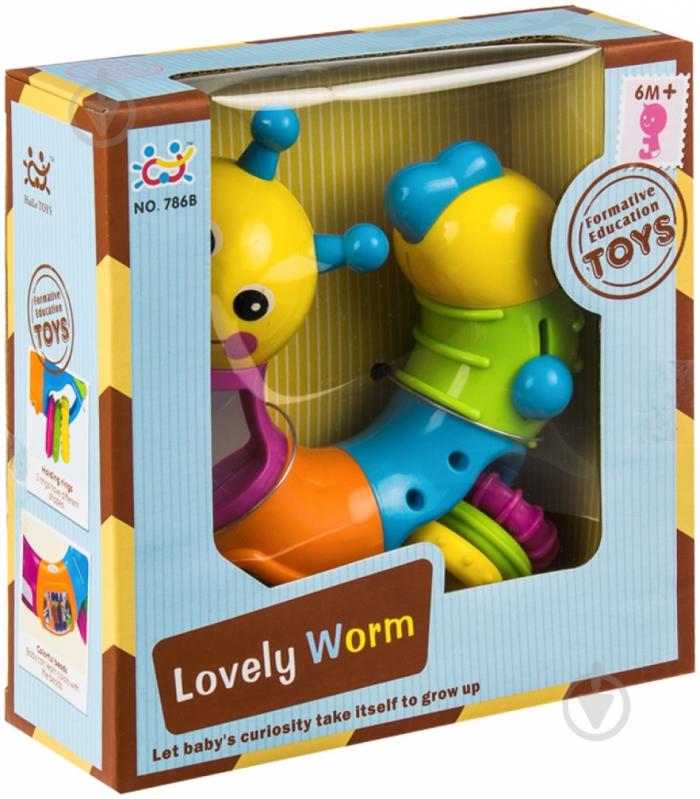 Погремушка Huile Toys Червячок 786 B - фото 3