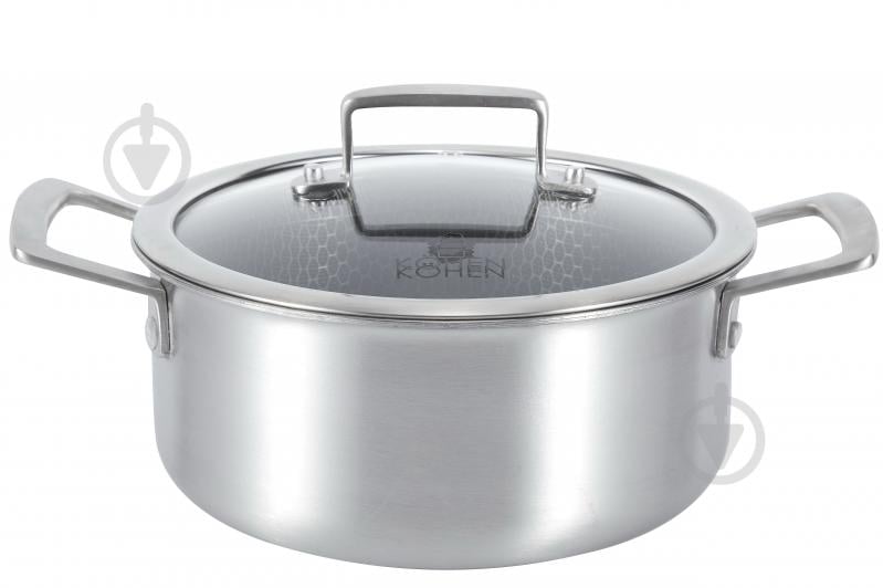 Кастрюля с крышкой Kohen Infinity 4,8 л KN91668 - фото 1