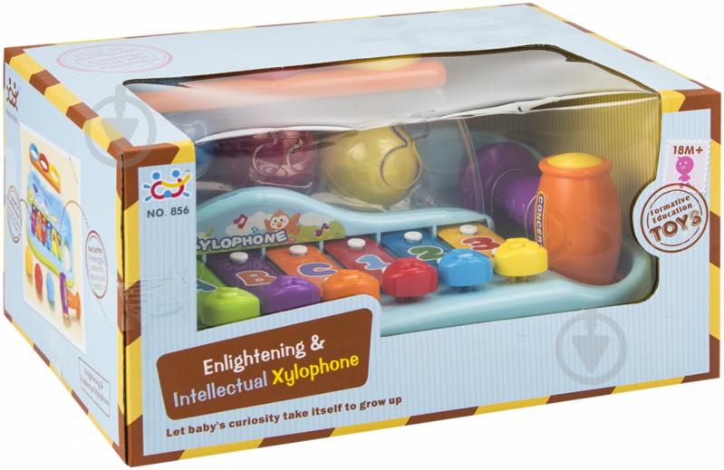 Іграшка розвивальна Huile Toys Ксилофон 856 - фото 3 Іграшка розвивальна Huile Toys Ксилофон 856 - фото 3