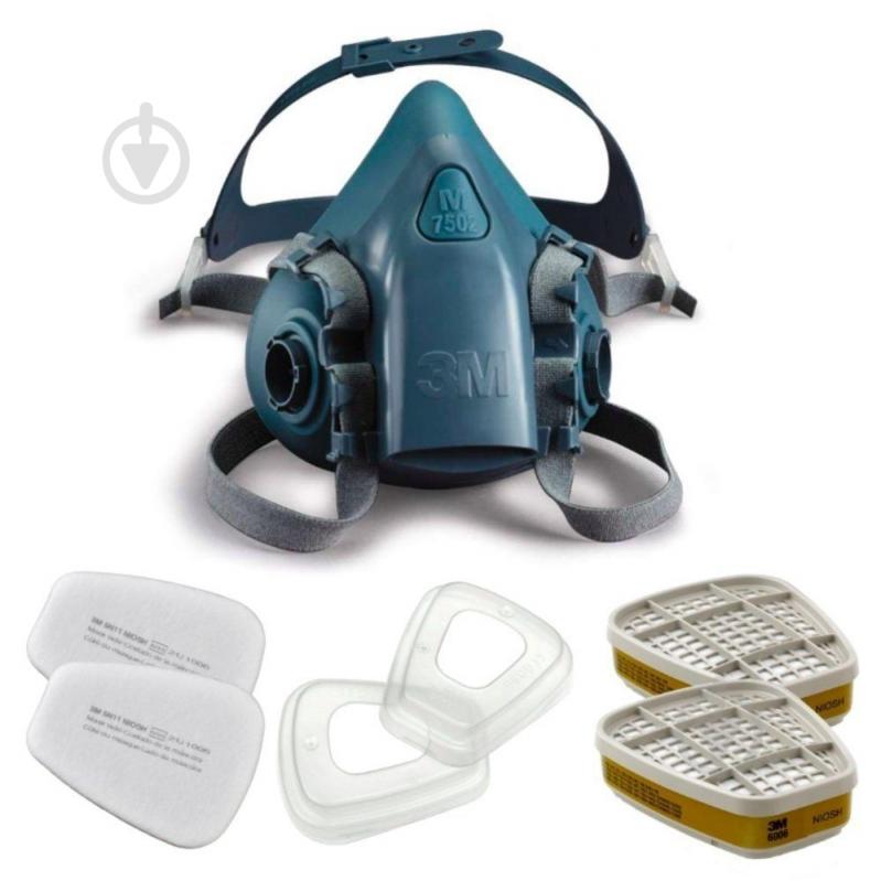 Полумаска 3M P2 - фото 1