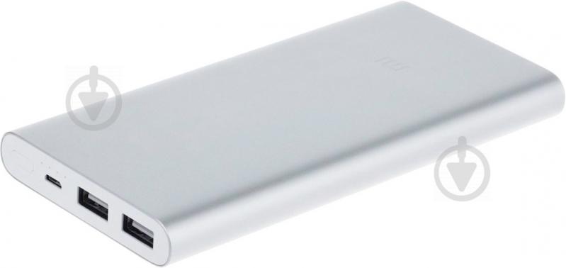 Повербанк Xiaomi Mi 2s 10000 mAh silver (359775) - фото 2