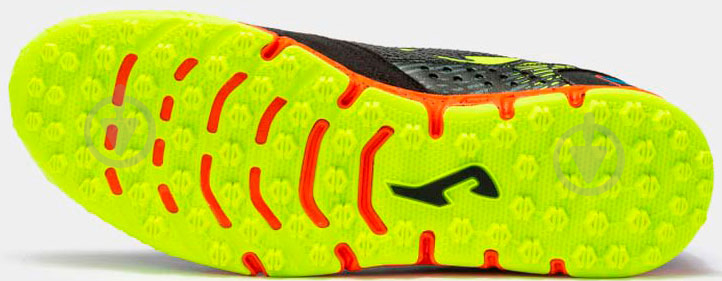 Cороконіжки Joma MUNDIAL 2201 NEGRO VERDE FLUOR TURF MUNS2201TF р.42 чорний - фото 5