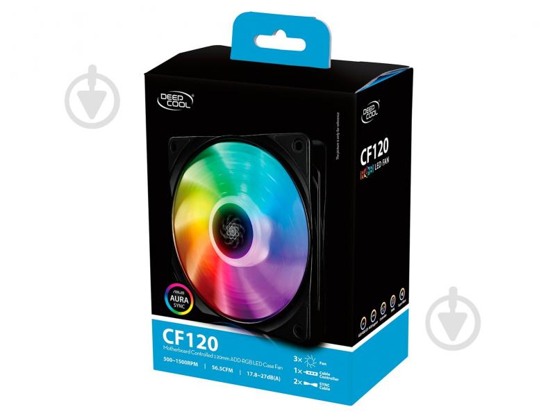 Вентилятор Deepcool CF 120-3 IN 1 ARGB - фото 7