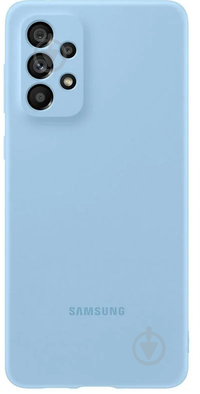 Чохол-накладка Samsung Silicone Cover Artic Blue (EF-PA736TLEGRU) для A73 5G - фото 2