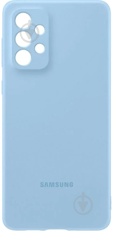 Чохол-накладка Samsung Silicone Cover Artic Blue (EF-PA736TLEGRU) для A73 5G - фото 1