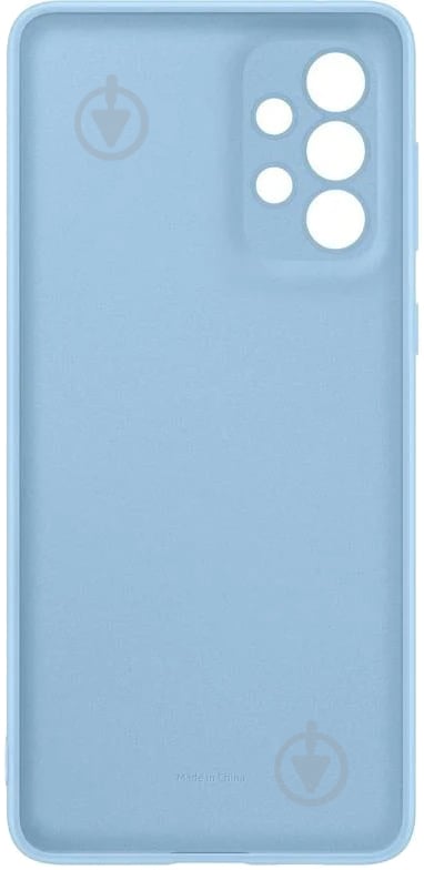 Чохол-накладка Samsung Silicone Cover Artic Blue (EF-PA736TLEGRU) для A73 5G - фото 4