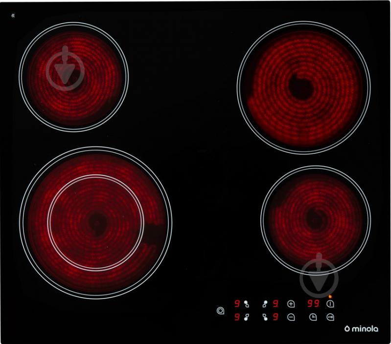 Варочная поверхность электрическая Minola MVH 6232 GBL - фото 2 Варочная поверхность электрическая Minola MVH 6232 GBL - фото 2
