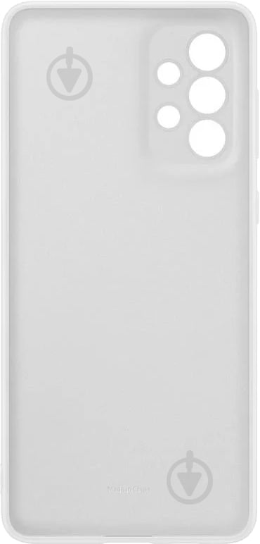 Чохол-накладка Samsung Silicone Cover White (EF-PA736TWEGRU) для A73 5G - фото 2