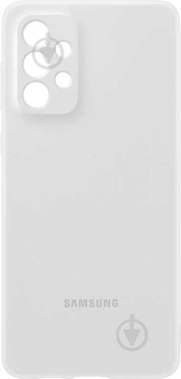 Чохол-накладка Samsung Silicone Cover White (EF-PA736TWEGRU) для A73 5G - фото 3