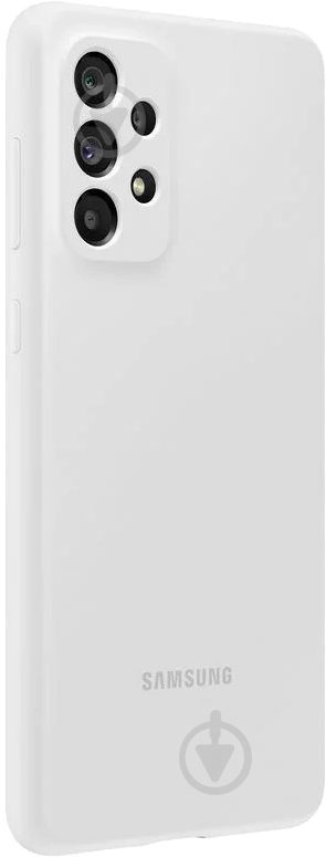 Чохол-накладка Samsung Silicone Cover White (EF-PA736TWEGRU) для A73 5G - фото 4