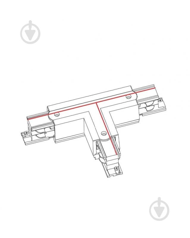 Соединитель Т-образный Nowodvorski белый 8243 - фото 2