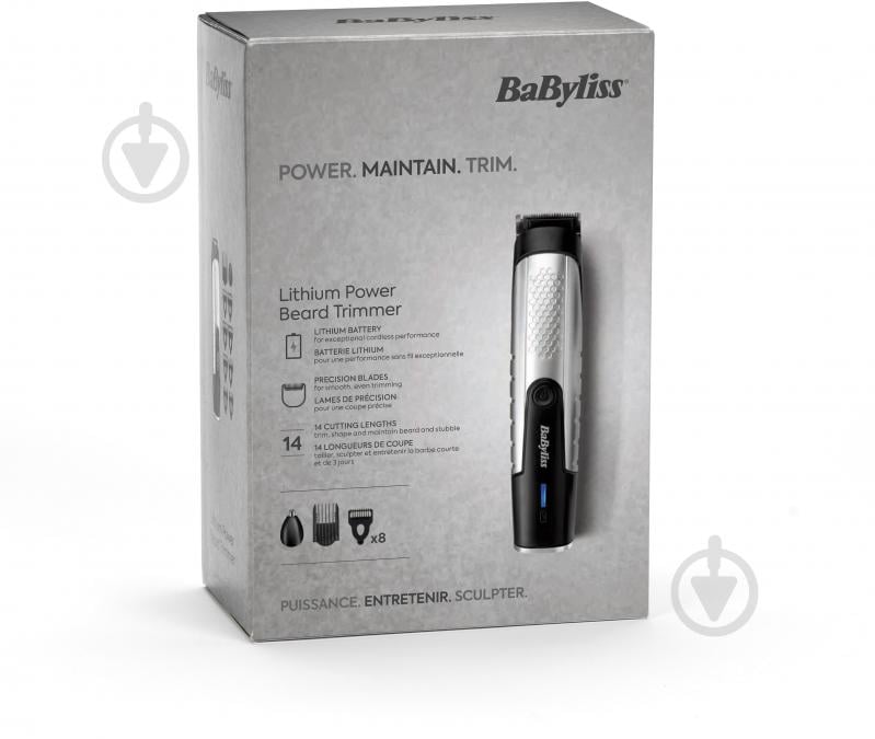 Триммер для бороды и усов BaByliss - фото 20