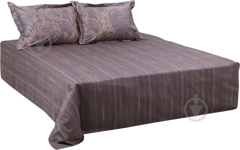 Комплект постельного белья Luxury семейный темно-коричневый La Nuit - фото 2 Комплект постельного белья Luxury семейный темно-коричневый La Nuit - фото 2