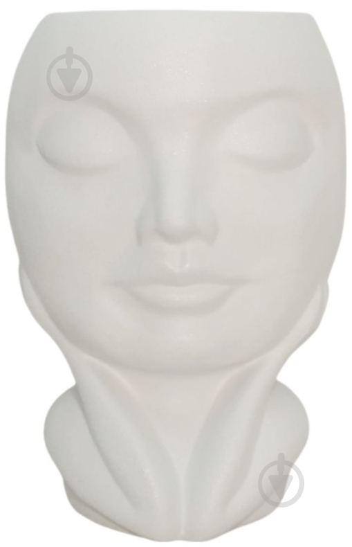 Кашпо керамическое Kerama tato Мечта 16 см белое - фото 2 Кашпо керамическое Kerama tato Мечта 16 см белое - фото 2