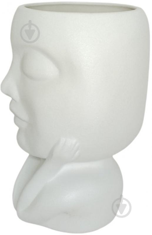 Кашпо керамическое Kerama tato Мечта 16 см белое - фото 4 Кашпо керамическое Kerama tato Мечта 16 см белое - фото 4