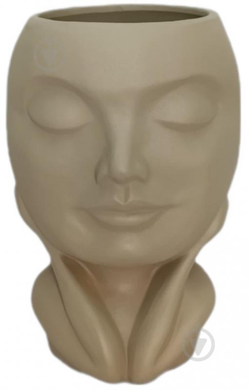 Кашпо керамическое Kerama tato Мечта 16 см мокко - фото 1 Кашпо керамическое Kerama tato Мечта 16 см мокко - фото 1