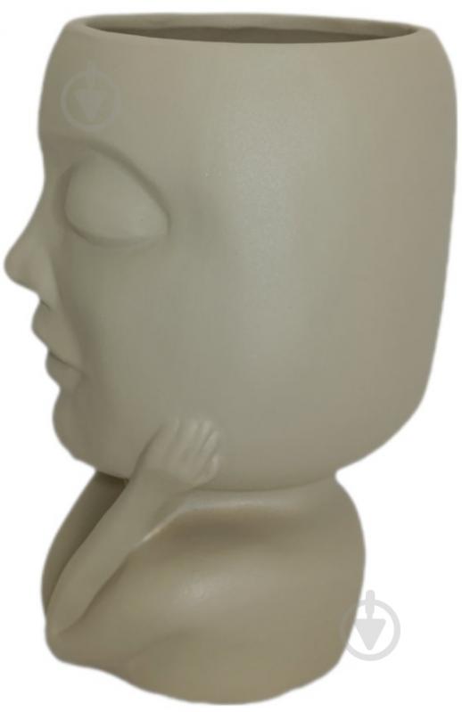 Кашпо керамическое Kerama tato Мечта 16 см мокко - фото 4 Кашпо керамическое Kerama tato Мечта 16 см мокко - фото 4