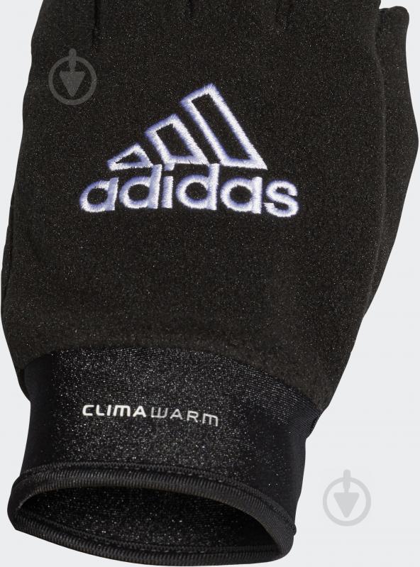 Воротарські рукавиці Adidas 033905 6 чорний із білим - фото 3