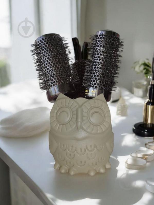 Кашпо керамічне Kerama tato Сова 14 см мокко - фото 8 Кашпо керамічне Kerama tato Сова 14 см мокко - фото 8