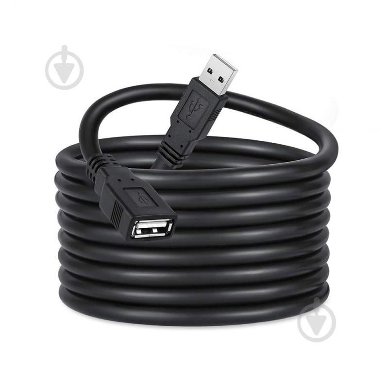Переходник ColorWay удлинитель USB 2.0 AM/A 1,8 м (CW-CBUF076-BK) - фото 2 Переходник ColorWay удлинитель USB 2.0 AM/A 1,8 м (CW-CBUF076-BK) - фото 2