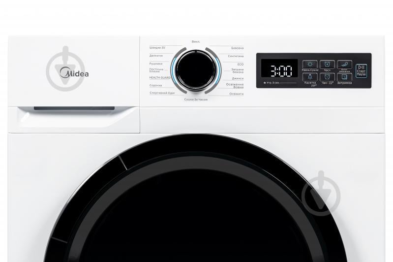 Сушильная машина Midea MD110H80WB/W-UA - фото 2 Сушильная машина Midea MD110H80WB/W-UA - фото 2