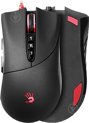 Миша A4Tech V3M USB Black - фото 3