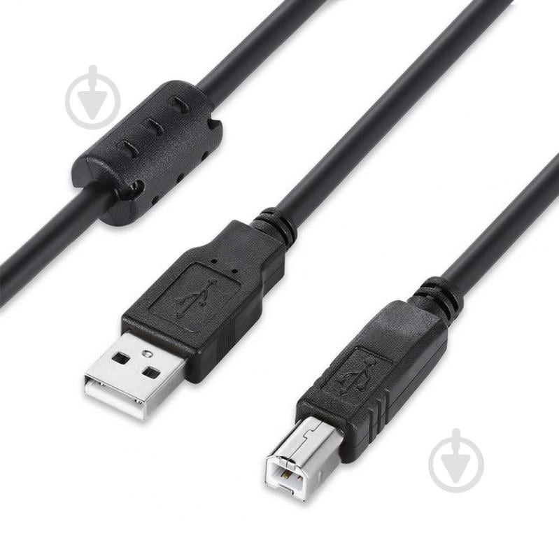 Кабель для принтера ColorWay USB 2.0 AM to BM Print Cable 2 м (CW-CBUB072-BK) - фото 4 Кабель для принтера ColorWay USB 2.0 AM to BM Print Cable 2 м (CW-CBUB072-BK) - фото 4