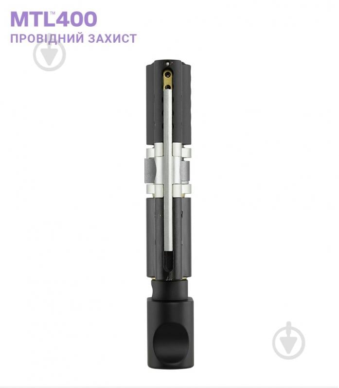 Цилиндр Mul-T-Lock 35x35 ключ-вороток 70 мм черный/черный MTL400 3KEY - фото 5