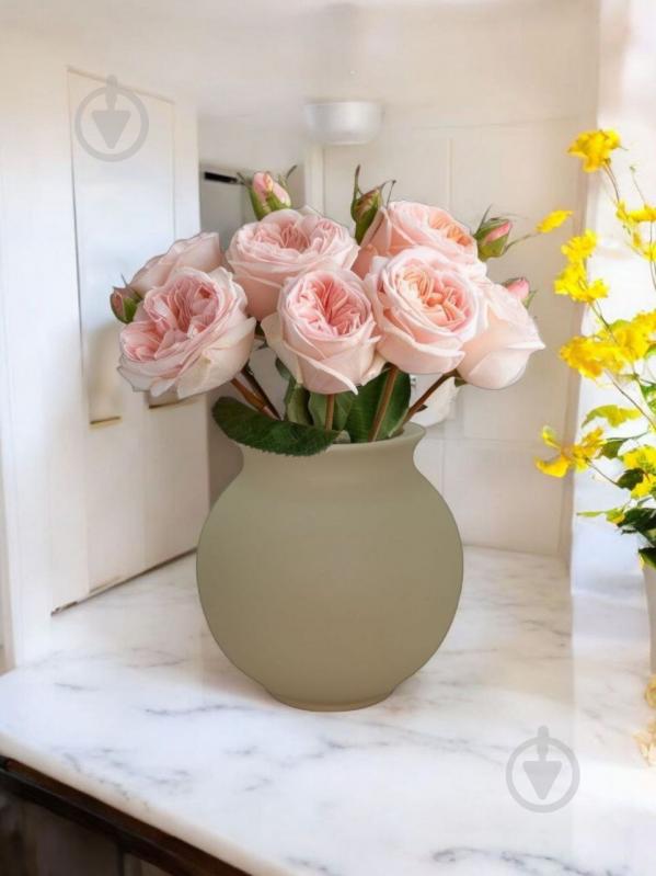 Ваза керамічна Kerama tato Сфера 16,5 см мокко - фото 10 Ваза керамічна Kerama tato Сфера 16,5 см мокко - фото 10