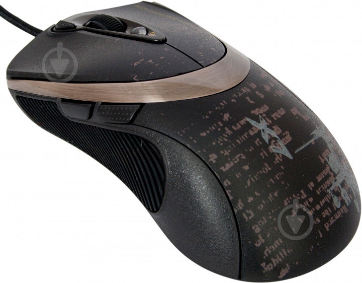 Мышь A4Tech F4 USB Black - фото 2