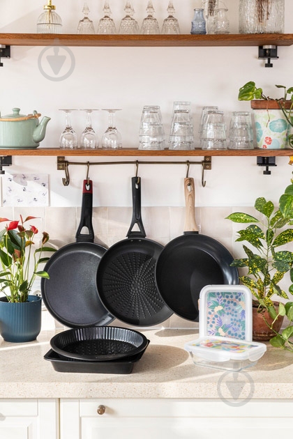 Сковорода Pyrex Cook&Care 28 см (CR28BF6/8046) - фото 6 Сковорода Pyrex Cook&Care 28 см (CR28BF6/8046) - фото 6