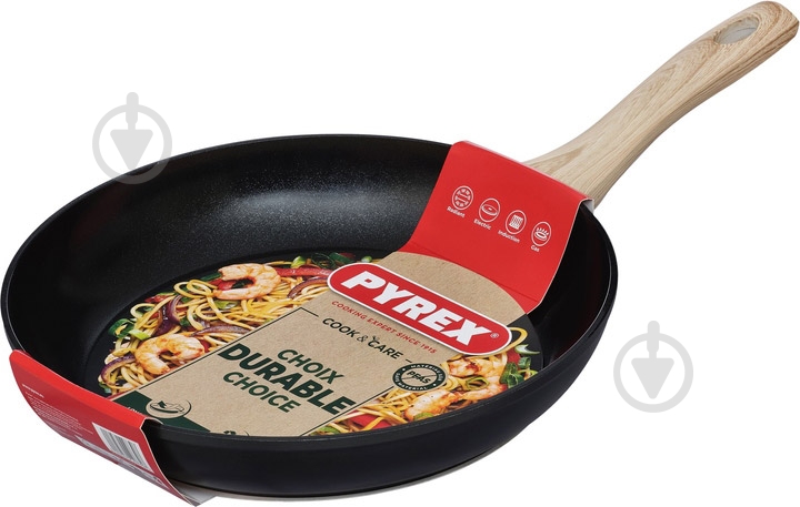 Сковорода Pyrex Cook&Care 28 см (CR28BF6/8046) - фото 4 Сковорода Pyrex Cook&Care 28 см (CR28BF6/8046) - фото 4