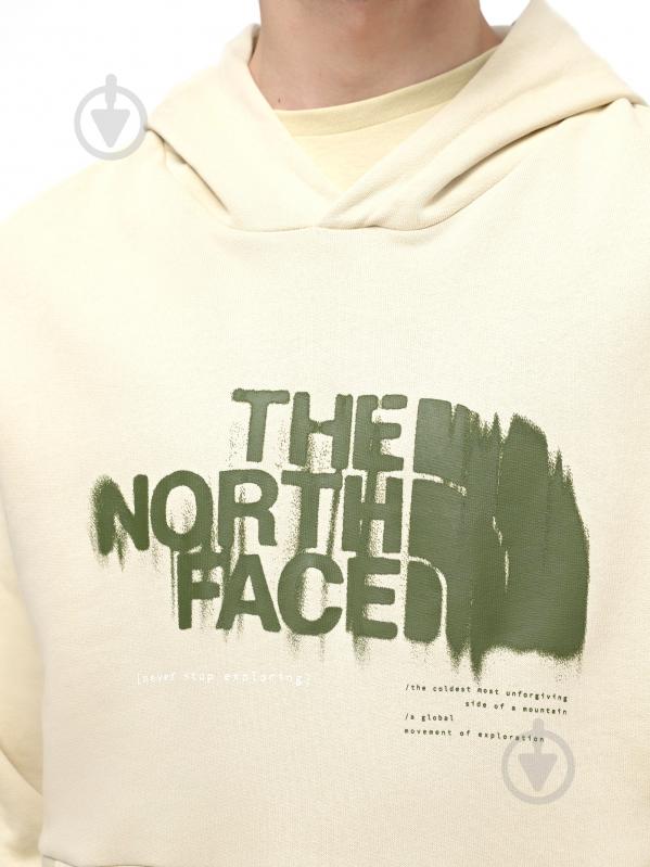 Джемпер THE NORTH FACE M GRAPHIC HOODIE 3 NF0A87ET3X4 р.M бежевий - фото 4