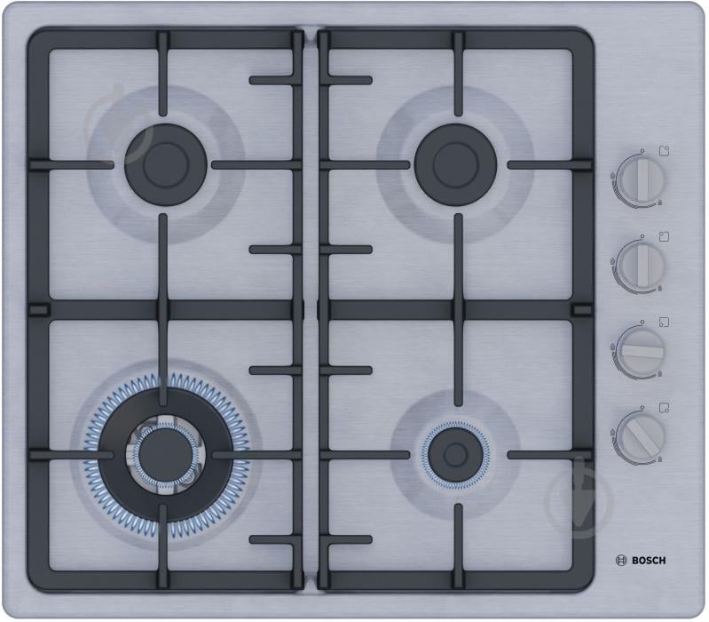 Варочная поверхность газовая Bosch PBH6C5K90R - фото 1 Варочная поверхность газовая Bosch PBH6C5K90R - фото 1